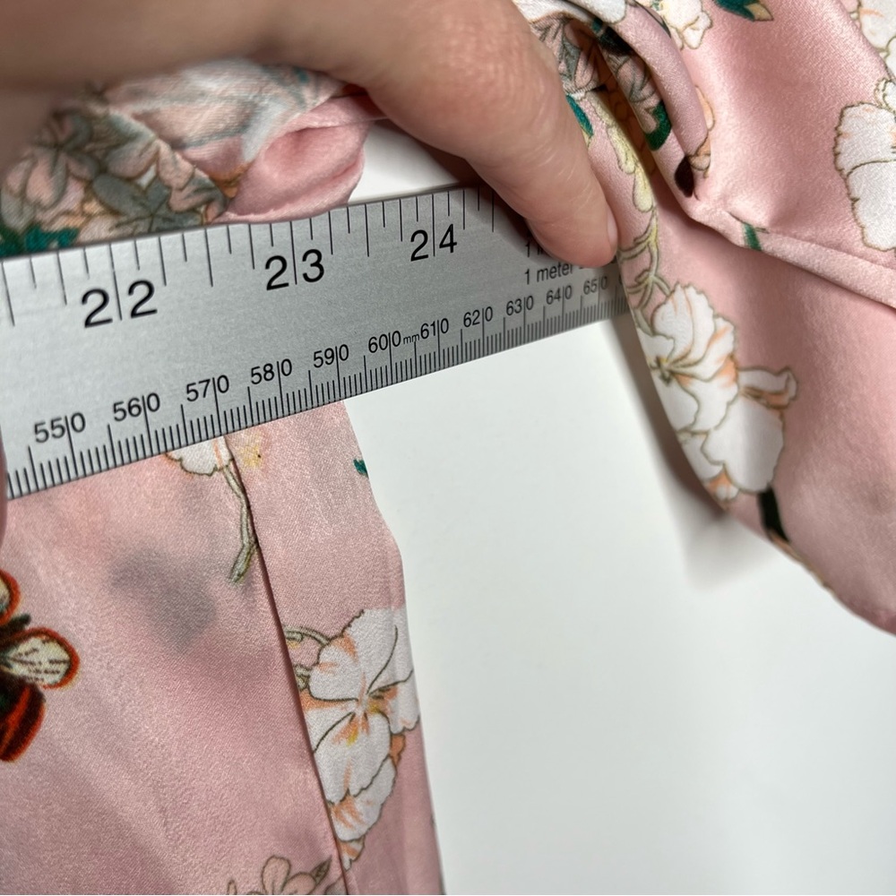 Anthropologie Floreat Floral Azalea Kimono Robe - Picture 7 of 12